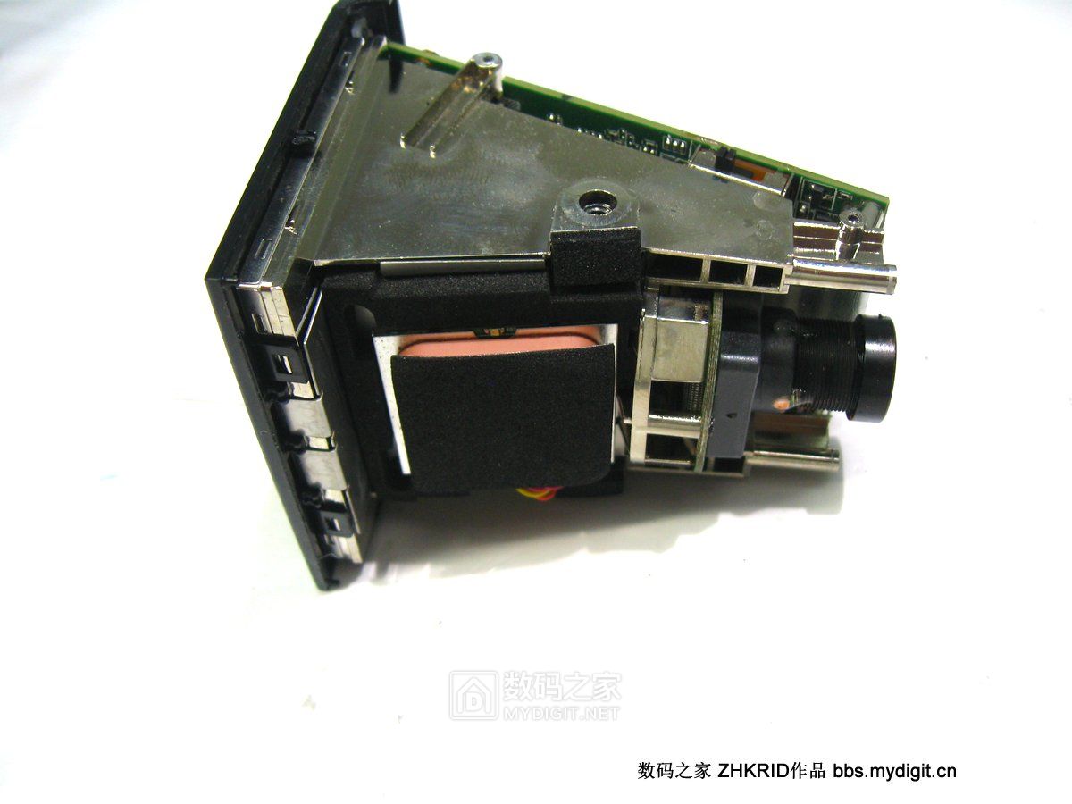 拆解趴趴狗隐藏式行车记录仪,行车记录仪拆解解析