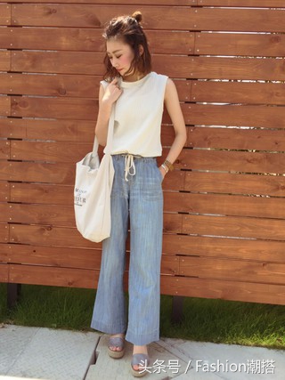 夏天穿搭上班不露腿,适合夏季的衣服穿搭