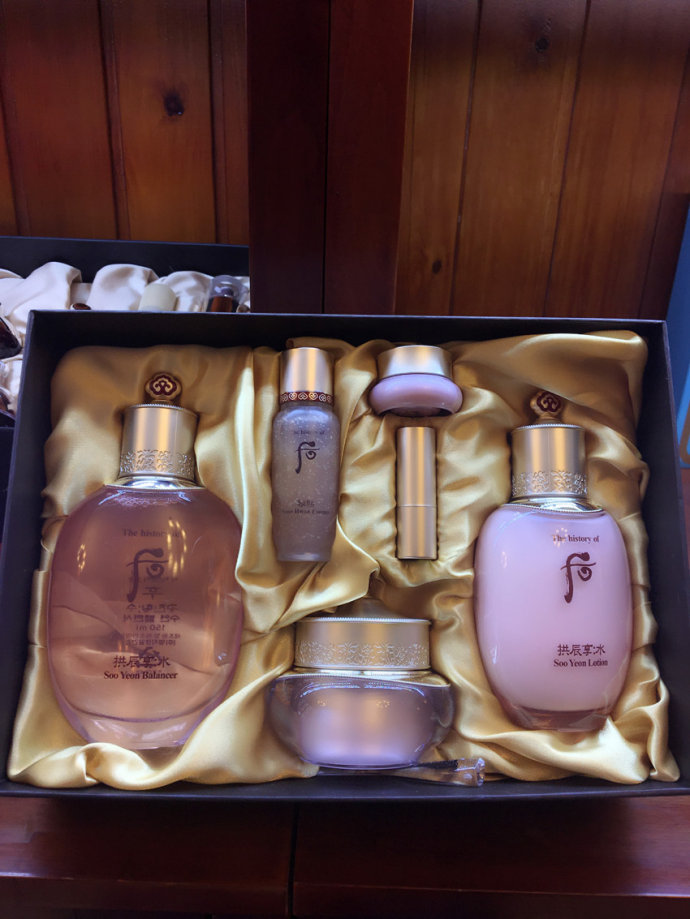 韩国化妆品whoo套装,whoo后韩国专柜价格