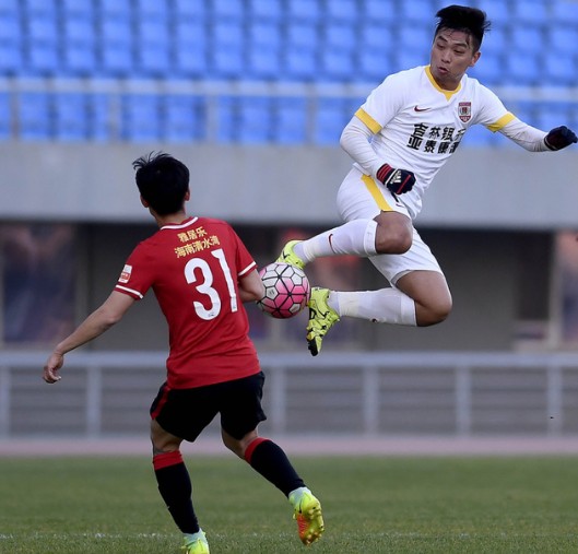 2016辽足亚泰,辽足亚泰进球