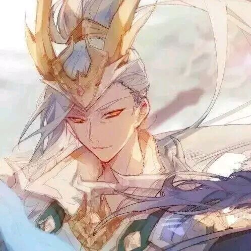 王者荣耀头像李白千年之狐帅,王者荣耀韩信跟李白的情侣头像