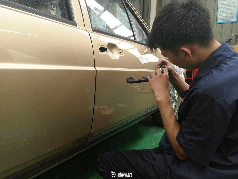 一代神车桑塔纳,一代神车修复