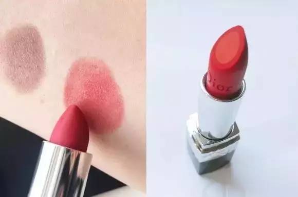 dior999哑光圣诞限量版的颜色,dior999金属版试色