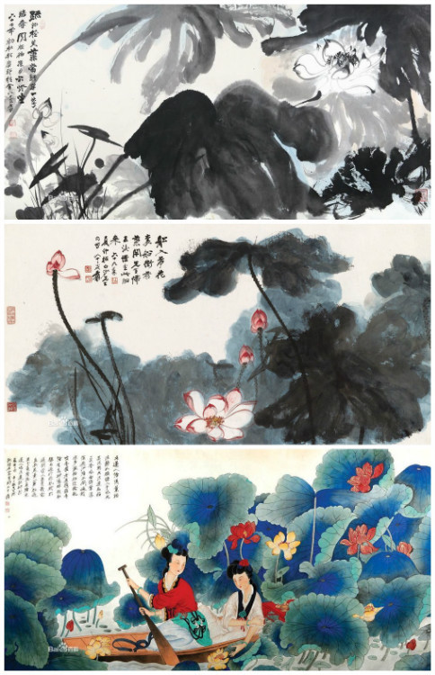 海派花鸟画谁的比较好,海派名家张雄花鸟画