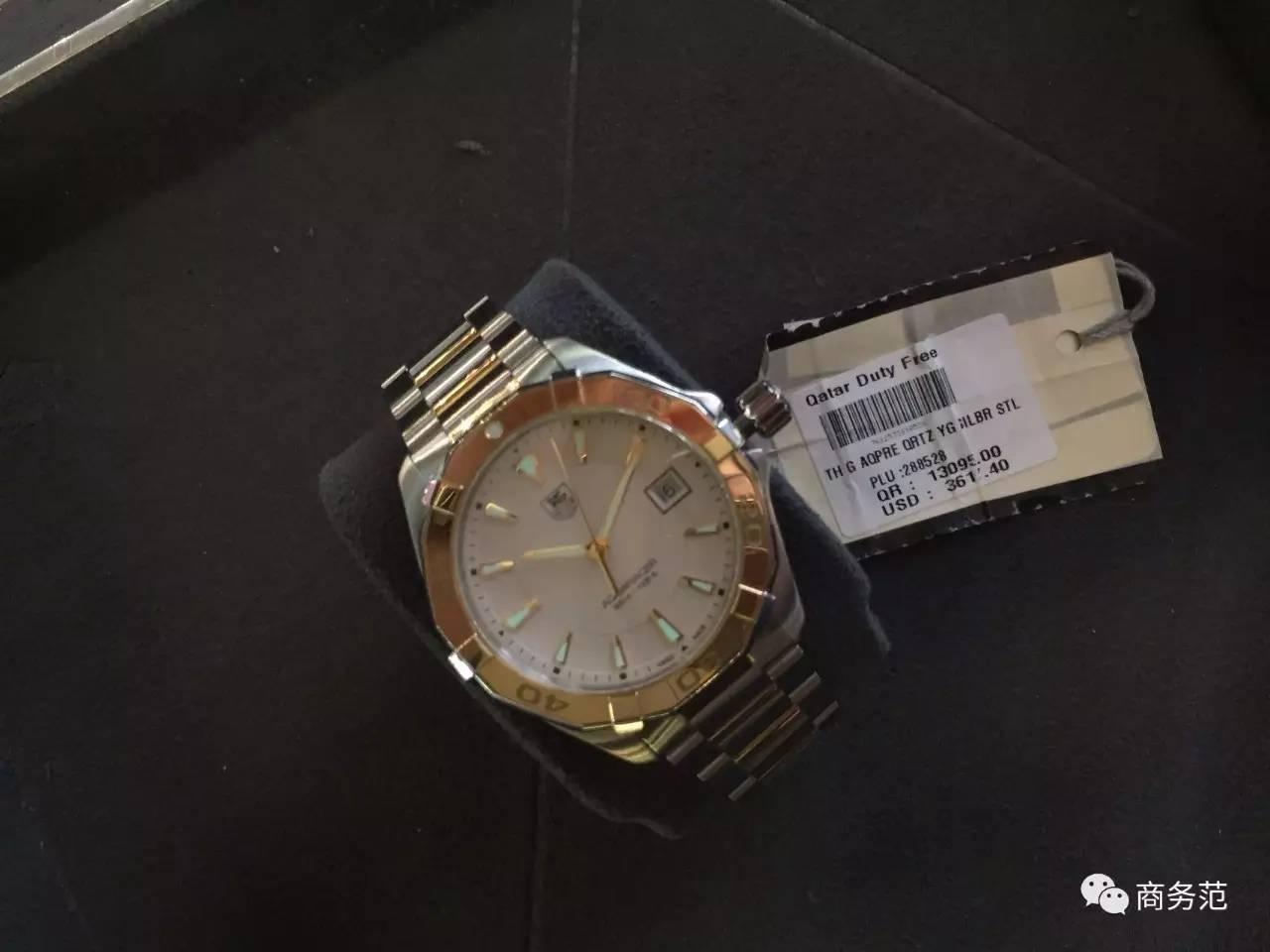 这个免税店大牌彩妆65折，手表买一送一，我可能逛了假机场
