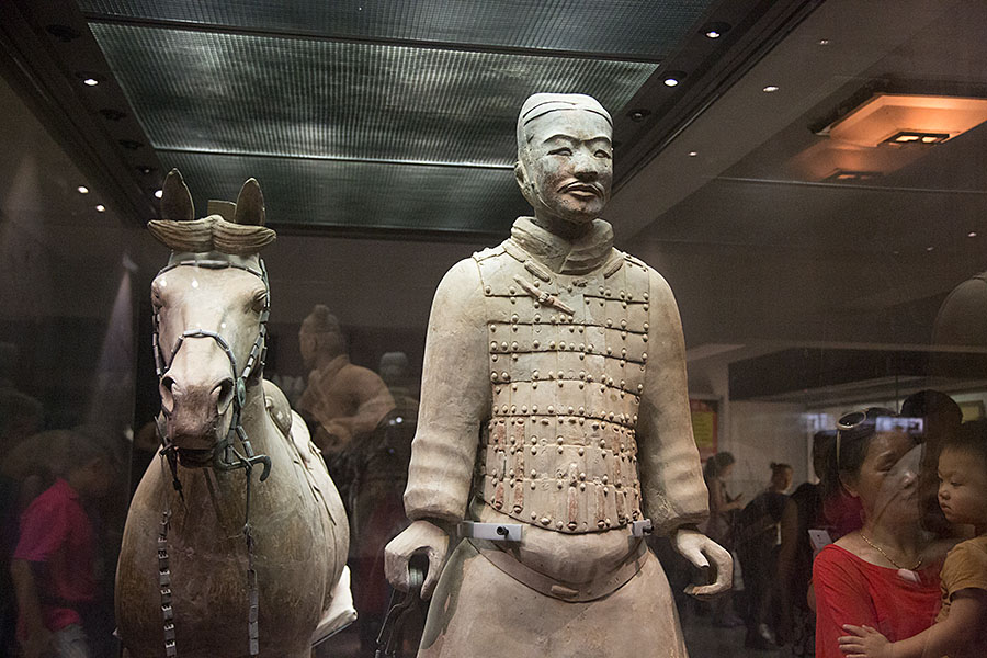 西安兵马俑一游,西安不止广告文化