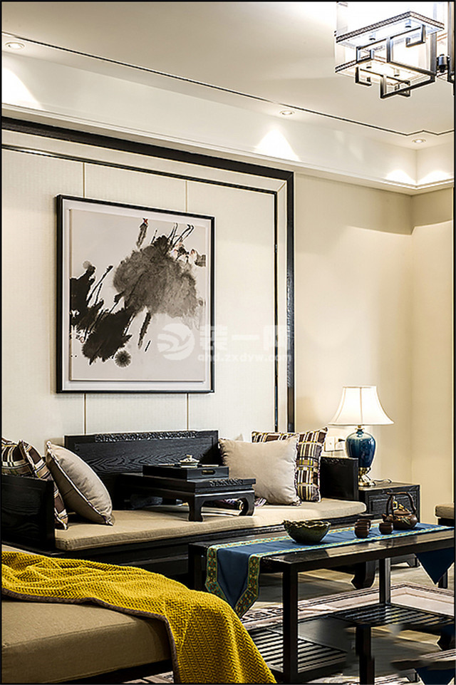 汤河铭筑简欧风格装修,汤河铭筑180多平米装修效果图