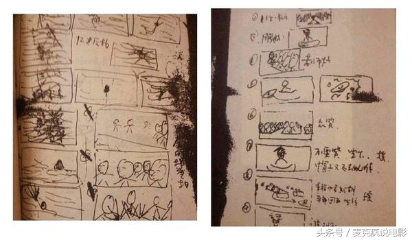 这些导演的分镜手稿堪比艺术画作,这些导演的分镜手稿