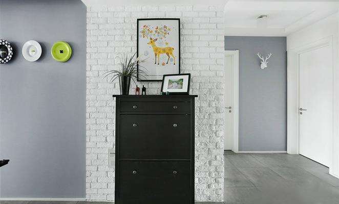 适合北欧风的客厅瓷砖,北欧简约风瓷砖上墙装修