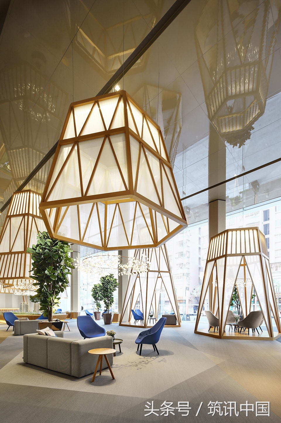 筑讯设计：将“凉亭”置入洽谈区的销售中心——东莞鼎峰悦境