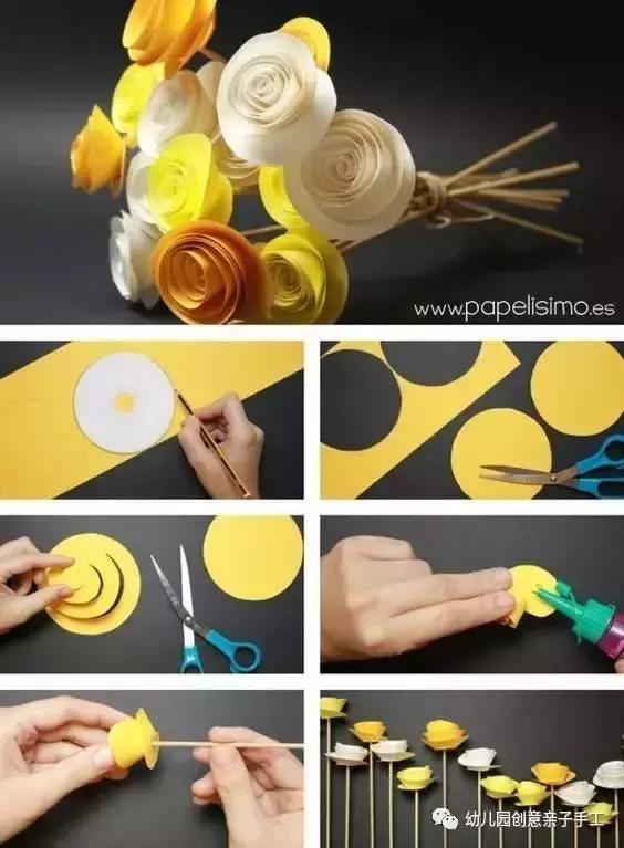 儿童节卡纸手工简单又漂亮幼儿园,卡纸贺卡幼儿园手工