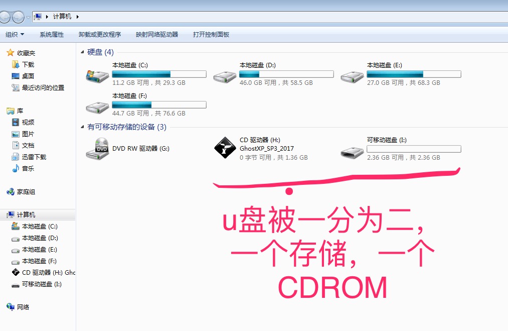 u启动制作u盘装系统成功的界面,u盘做系统详细步骤图解