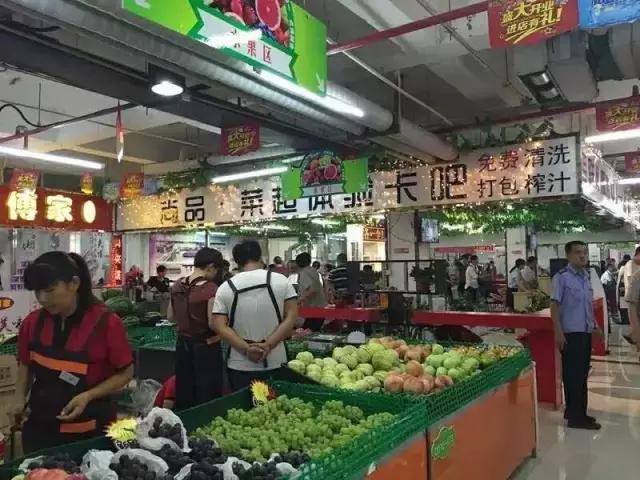 精品菜市场干净卫生环境整洁,石家庄南二环大型菜市场