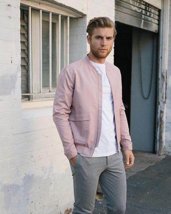 男生穿粉色会不会太娘 (男生穿粉色很娘)