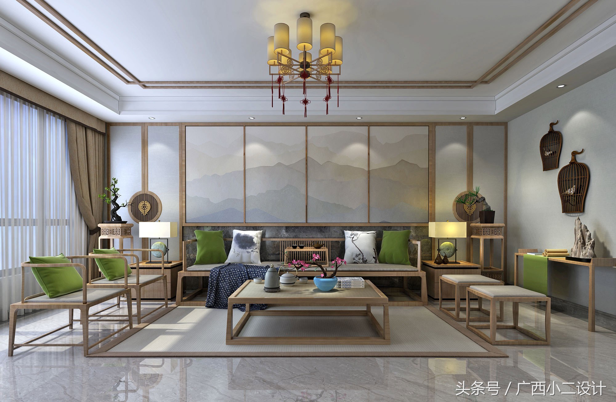 房间装修设计图1-3居室效果图,177平方米装修效果图