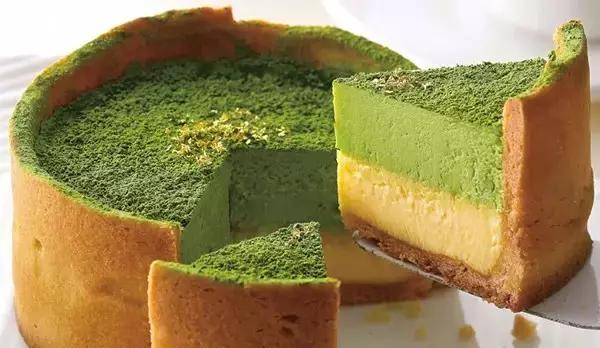 男人唯一愿意看见的绿色的东西就是抹茶，日本就做的很好