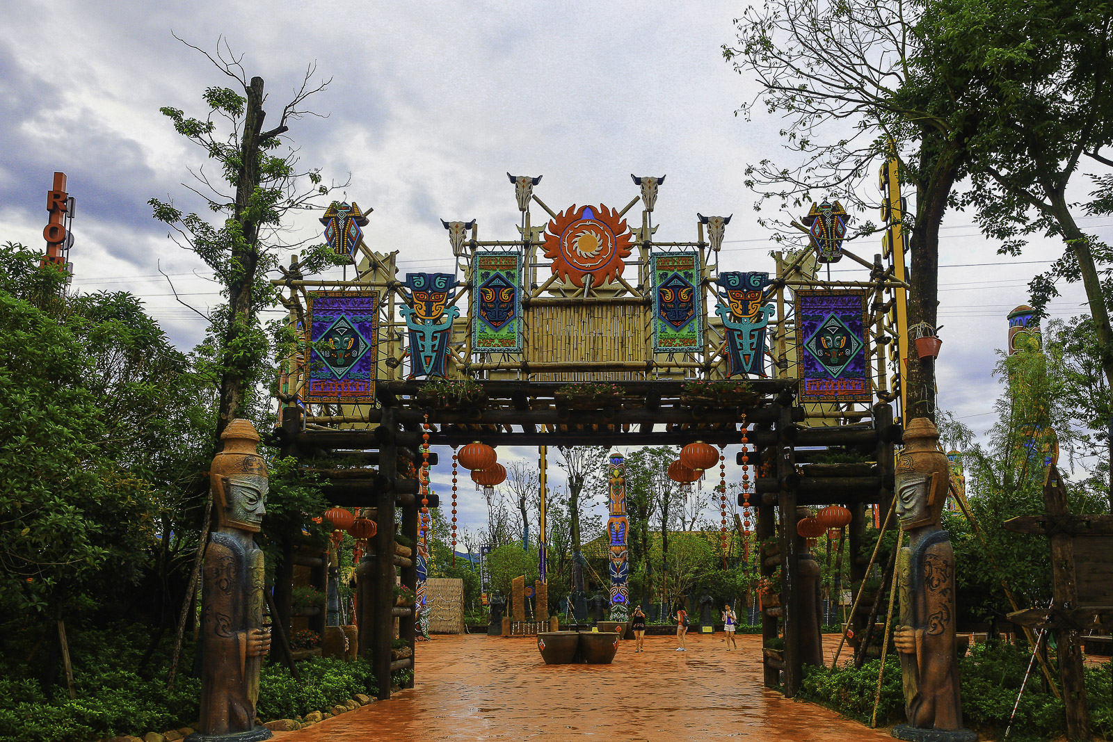 炭河古城亲子游,游炭河古城感想