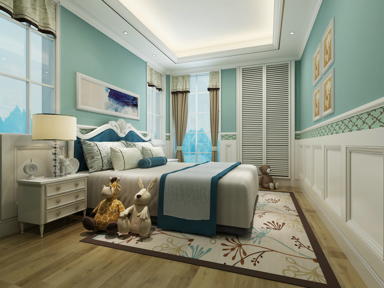 4-5岁儿童房装修风格,7-12岁儿童房装修风格简单