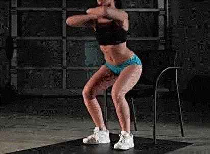 在家也能完成的深蹲，正确姿势