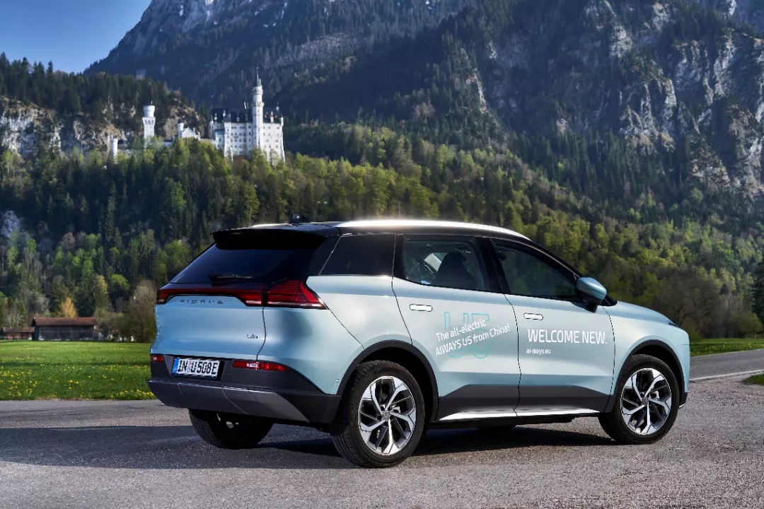 欧版爱驰u5德国全面开售,爱驰u5欧洲上市