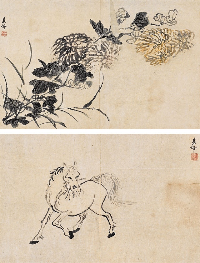 指墨山水画国画,指墨画创始人高其佩