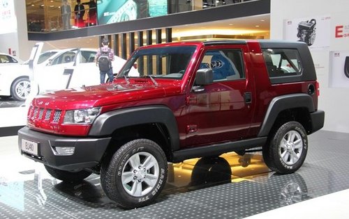 战狼2越野车bj40,战狼2吴京驾bj40