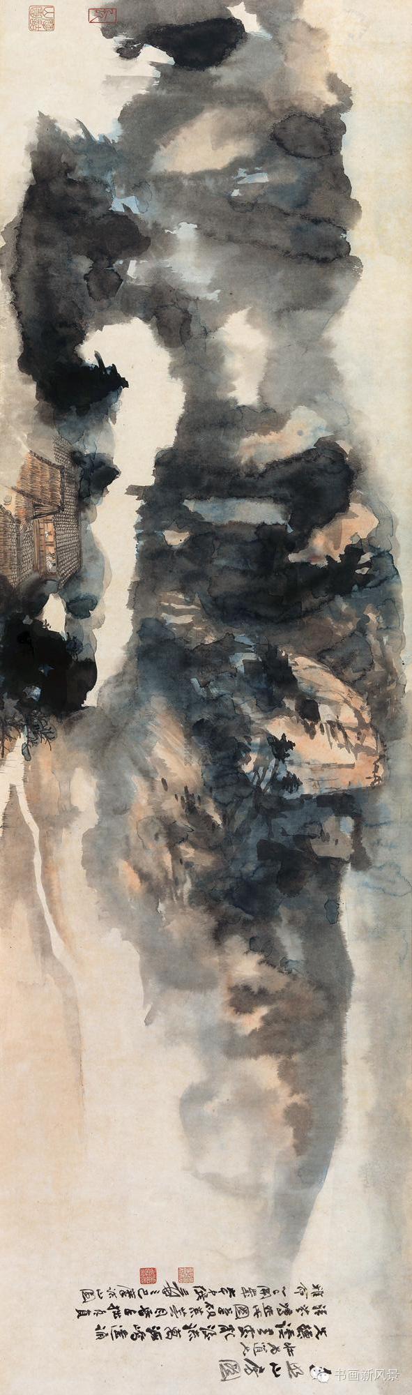 张大千最美的100幅,张大千最美的巨幅山水大荟萃