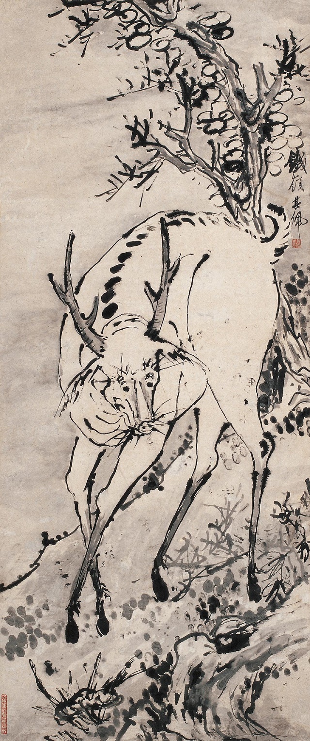 指墨山水画国画,指墨画创始人高其佩