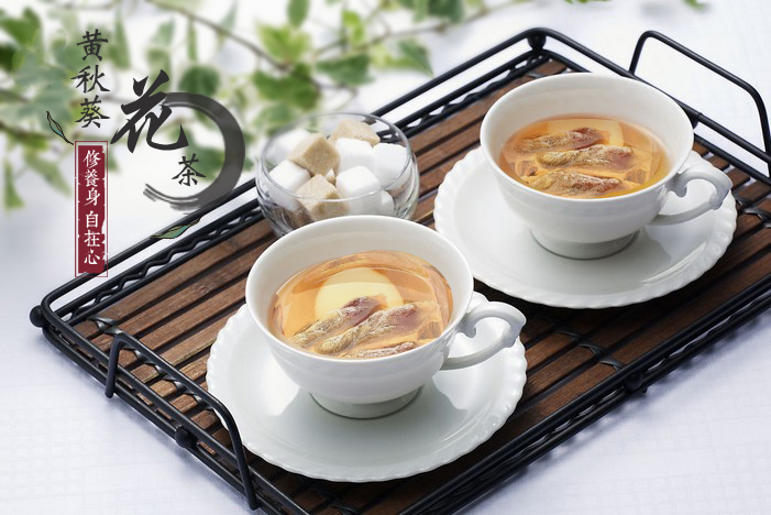 黄秋葵花茶简介,秋葵花茶的营养价值