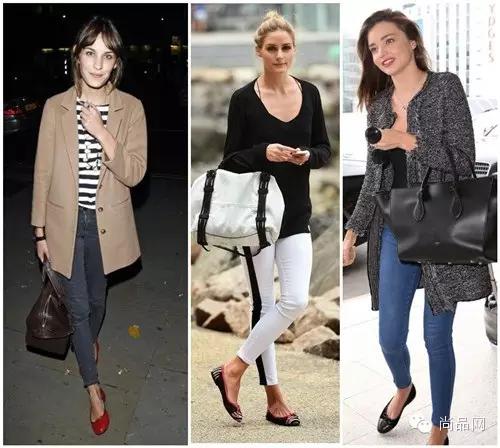 平底鞋攻陷时尚圈，姑娘们早已放弃恨天高