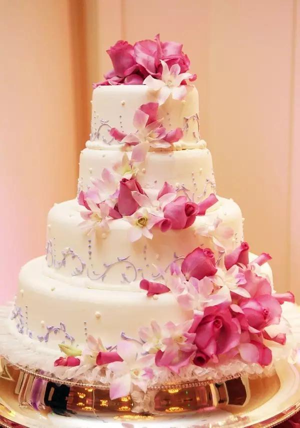 简单的婚礼蛋糕图片大全,最好看的婚礼蛋糕图片
