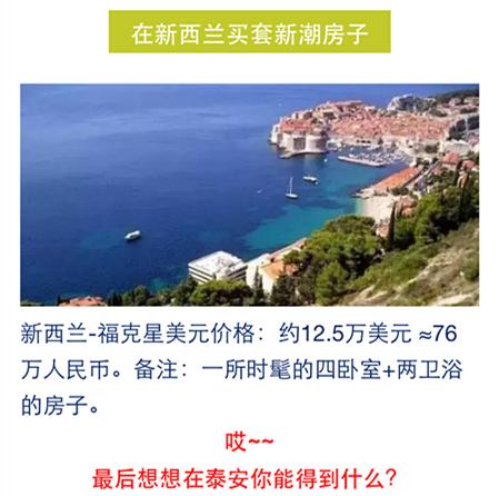在*安泰**买套房子的钱,出国能干点啥?看完心酸!