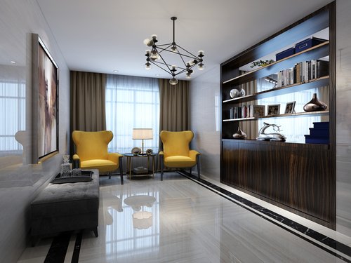 无锡新加坡尚锦城，124平三房装修，半包7万，入墙式书柜超美