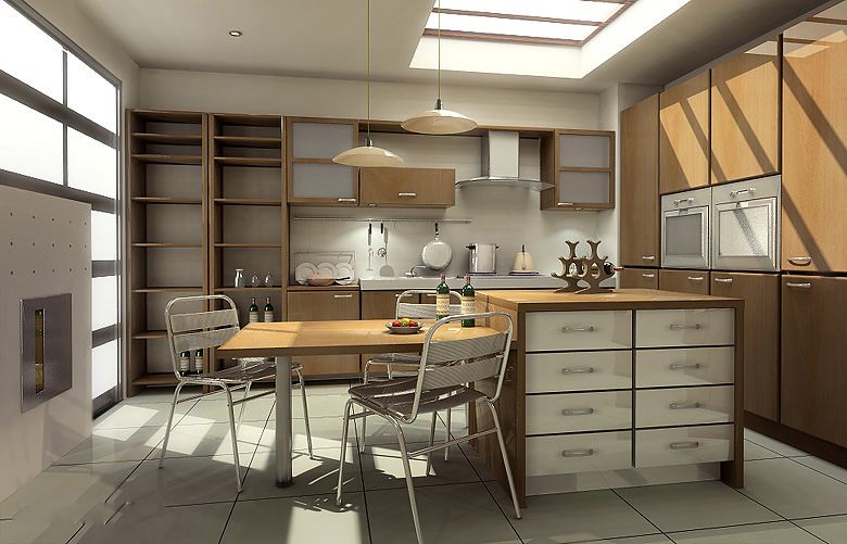 吸塑橱柜和模压橱柜,装修橱柜用模压好还是吸塑门板好