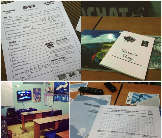 马来西亚考潜证攻略——玻璃水的仙本那不仅景美考潜证还便宜