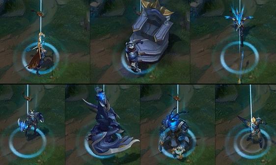 锐雯所有皮肤大招特效,lol英雄锐雯皮肤大全图片集