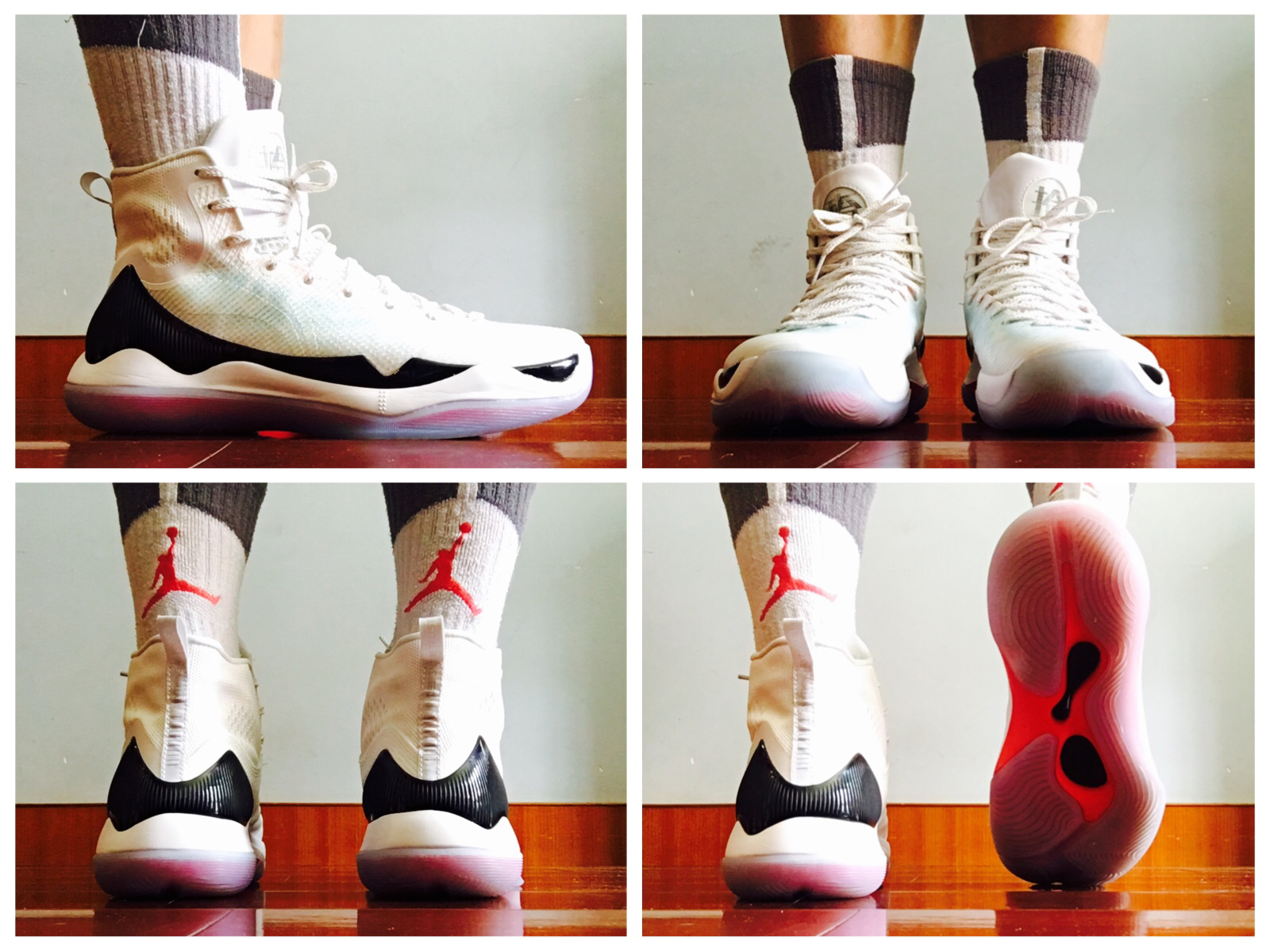 李宁专业篮球鞋测评驭帅11,驭帅11白底和红底是否有所不同