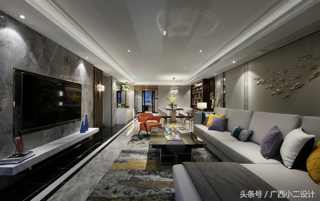 房屋装修风格效果图餐厅客厅一体,各种房间风格装修效果图