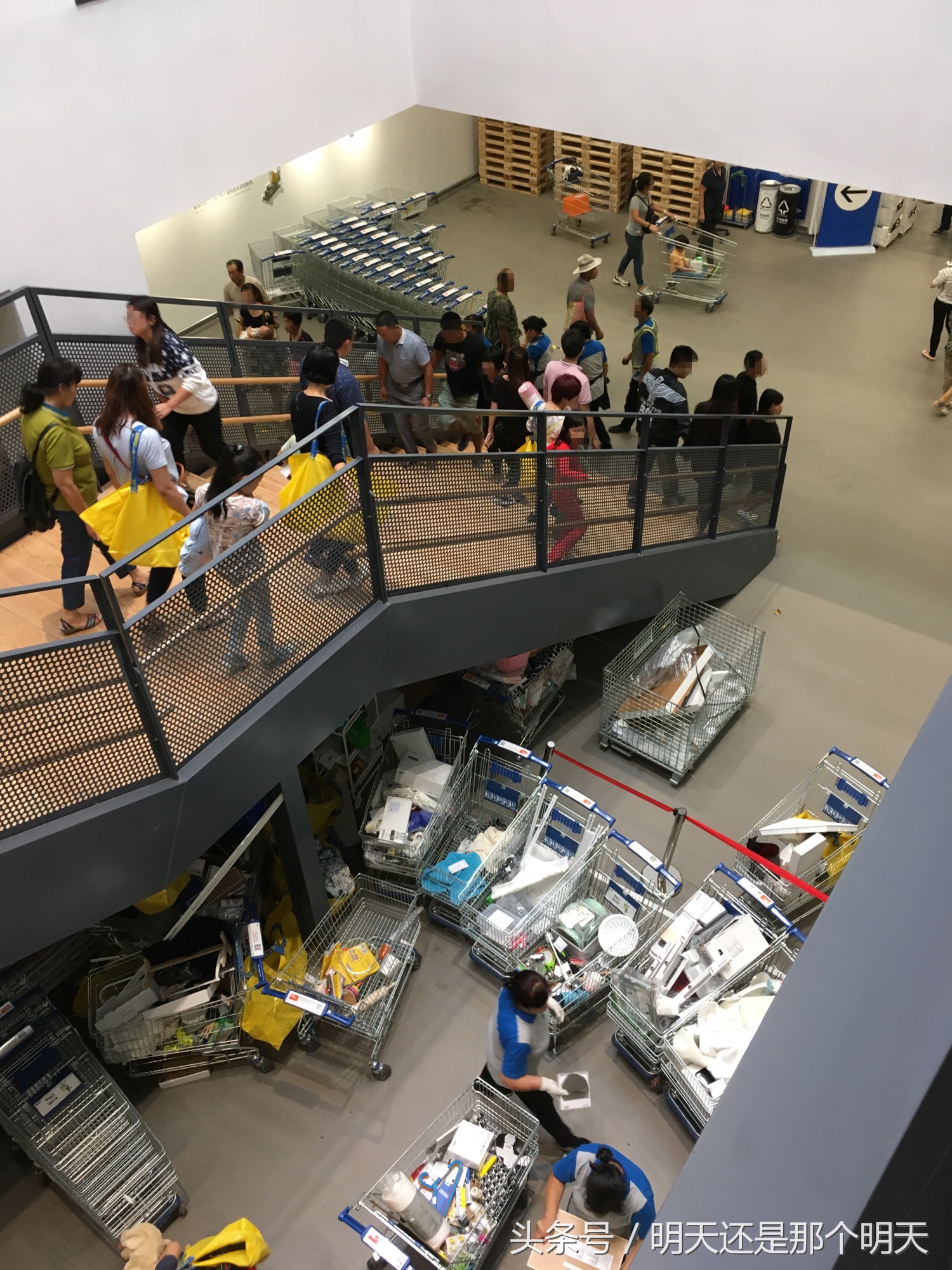 再探济南宜家！网友：人不算多