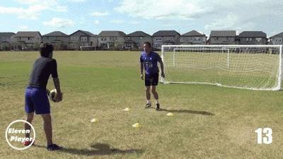 足球高远球技术练习,足球半高球训练方法视频