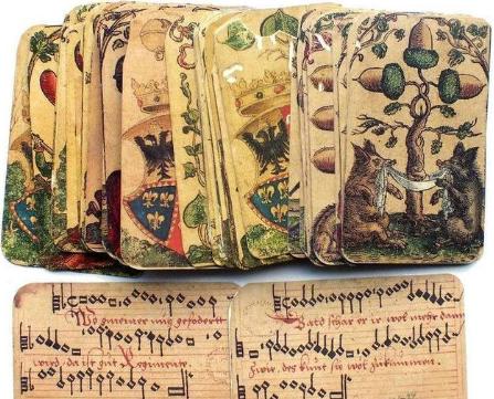 扑克牌发展史：四种花色代表四个阶层，KQ大小视统治者性别而定