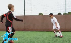 内马尔彩虹球过人教学视频,内马尔彩虹球过人教学