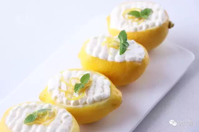 抹茶柠檬慕斯,柠檬杯慕斯流心蛋糕