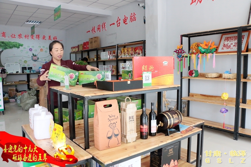 临泽县板桥镇农家书屋,临泽电子商务助力乡村振兴