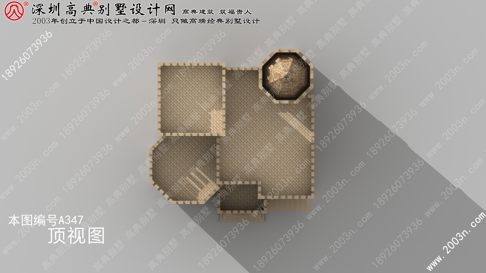 野外三层别墅设计图,鲁班乡村房屋设计图