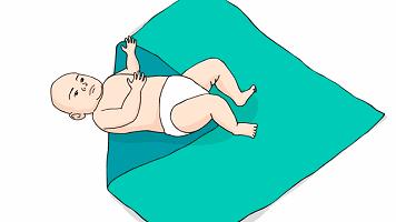 手把手教你新生儿包裹,宝妈推荐新生儿包被夏季