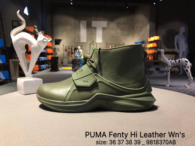 puma彪马蕾哈娜全黑,puma彪马版蕾哈娜