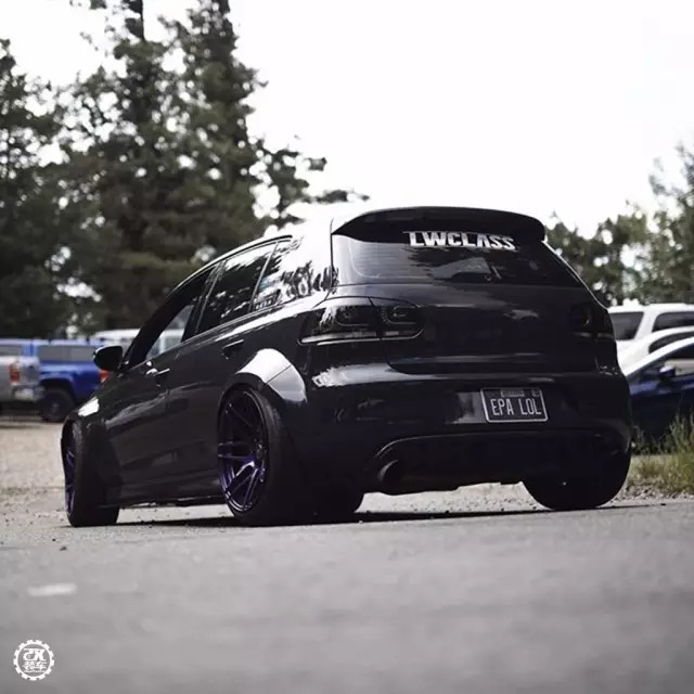 gti改7.5代高尔夫gti大灯,改了十几万的高尔夫gti