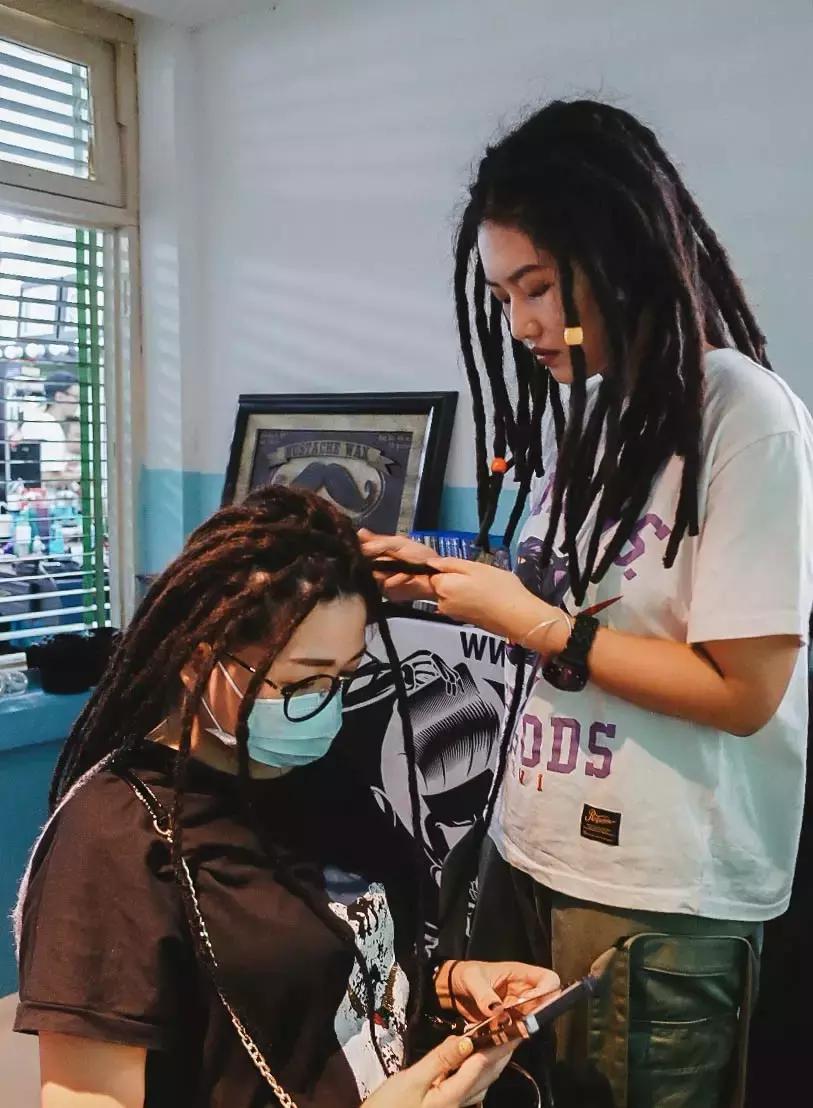 脏辫拆开有多脏,脏脏辫图片大全