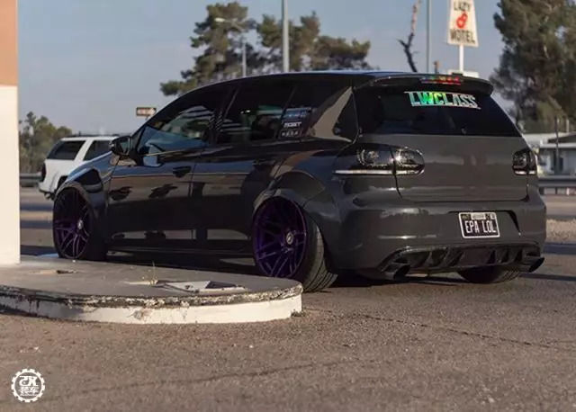 gti改7.5代高尔夫gti大灯,改了十几万的高尔夫gti